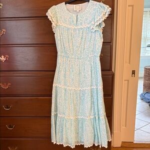 Sail to Sable Blue and White Women's Dress